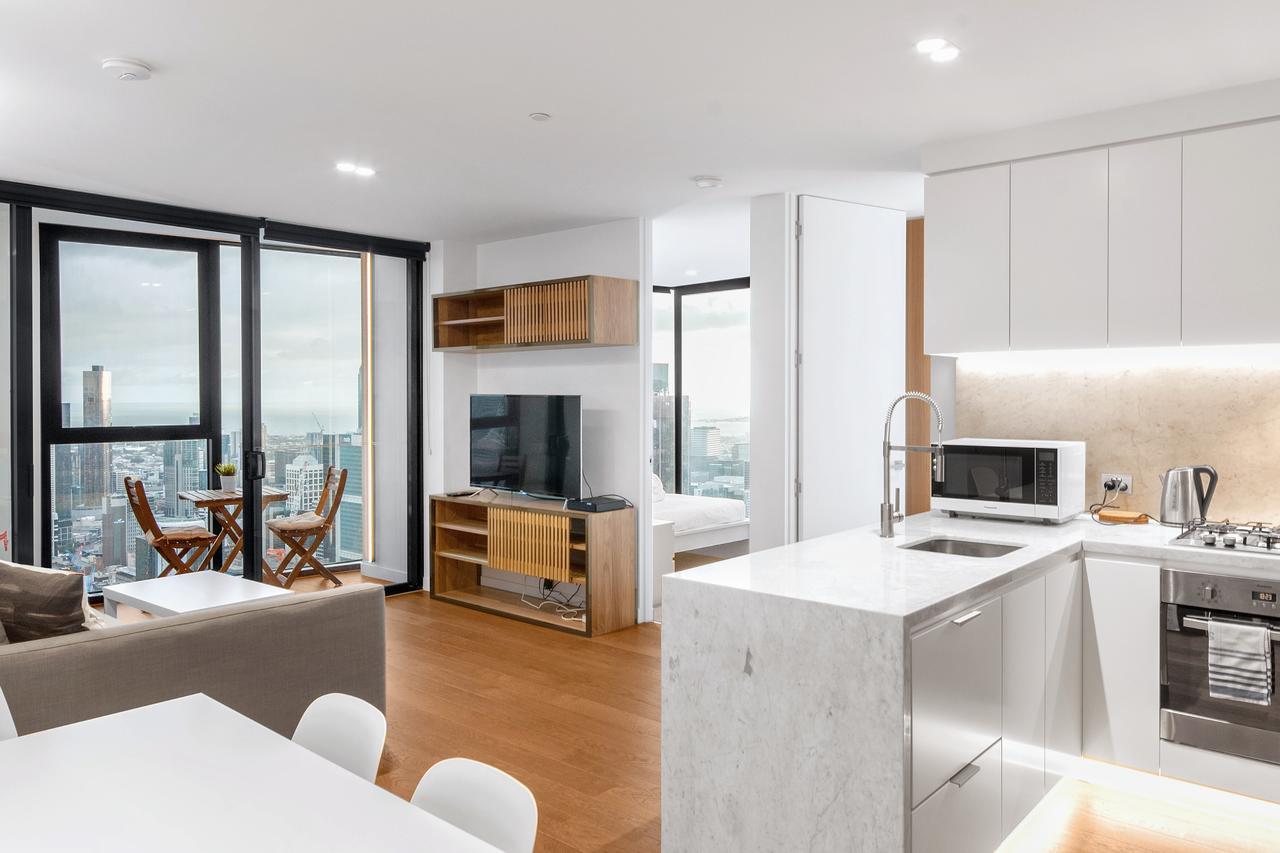 Light Tower Apartment Melbourne Exterior foto