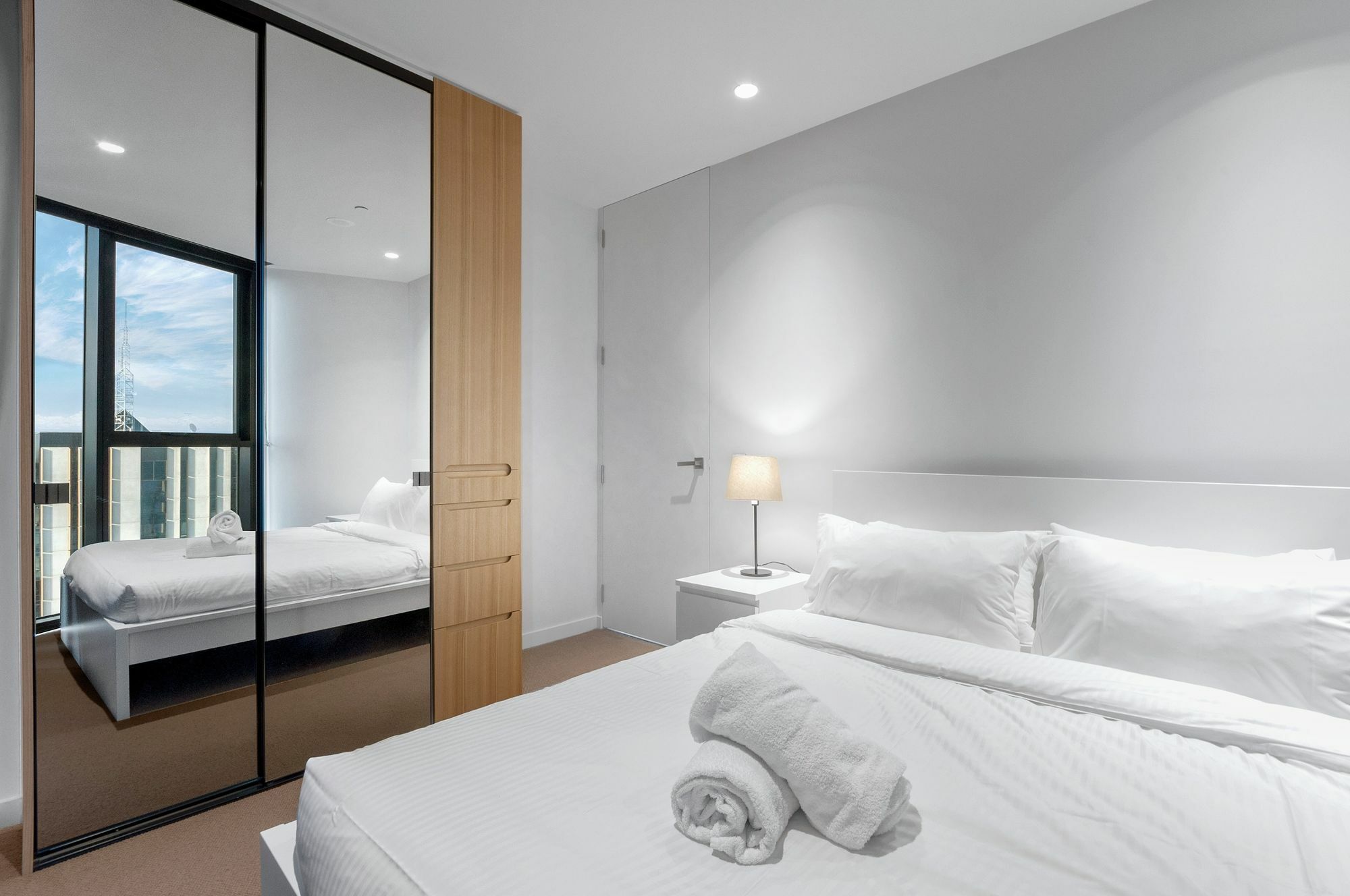 Light Tower Apartment Melbourne Exterior foto